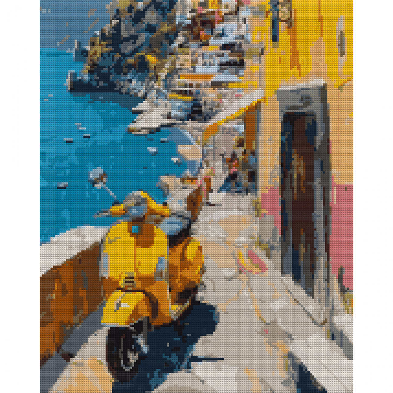 Алмазная мозаика SANTI "Романтическое побережье" 40*50 см на подрамнике, 956049