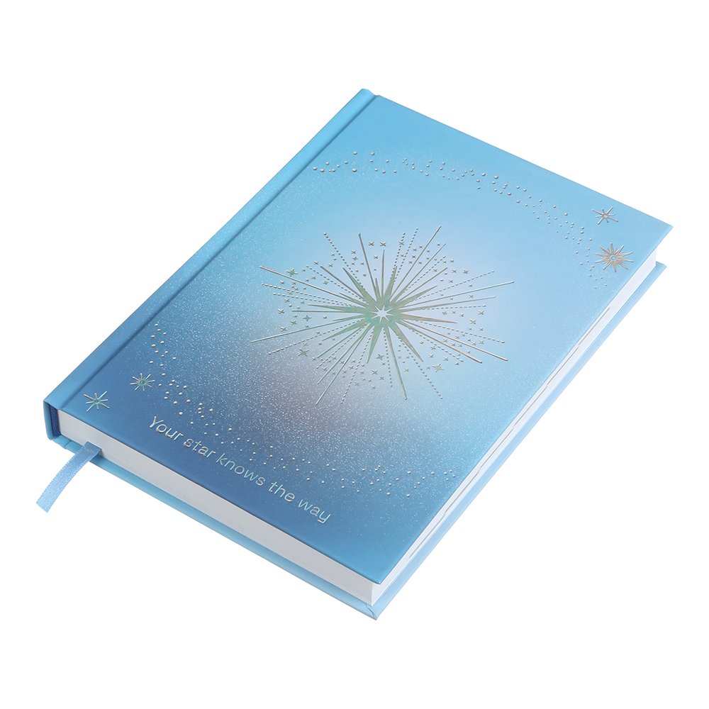Щоденник астрологічний датований A5, 2026 поліграфічний, 352 ст., блакитний, BM.210700-14 2