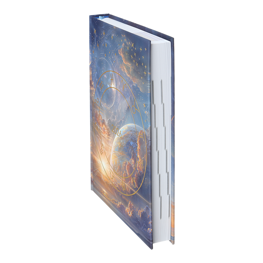 Дневник астрологический датированный A5, 2026 полиграфический, 352 ст., синий, BM.210700-02 3