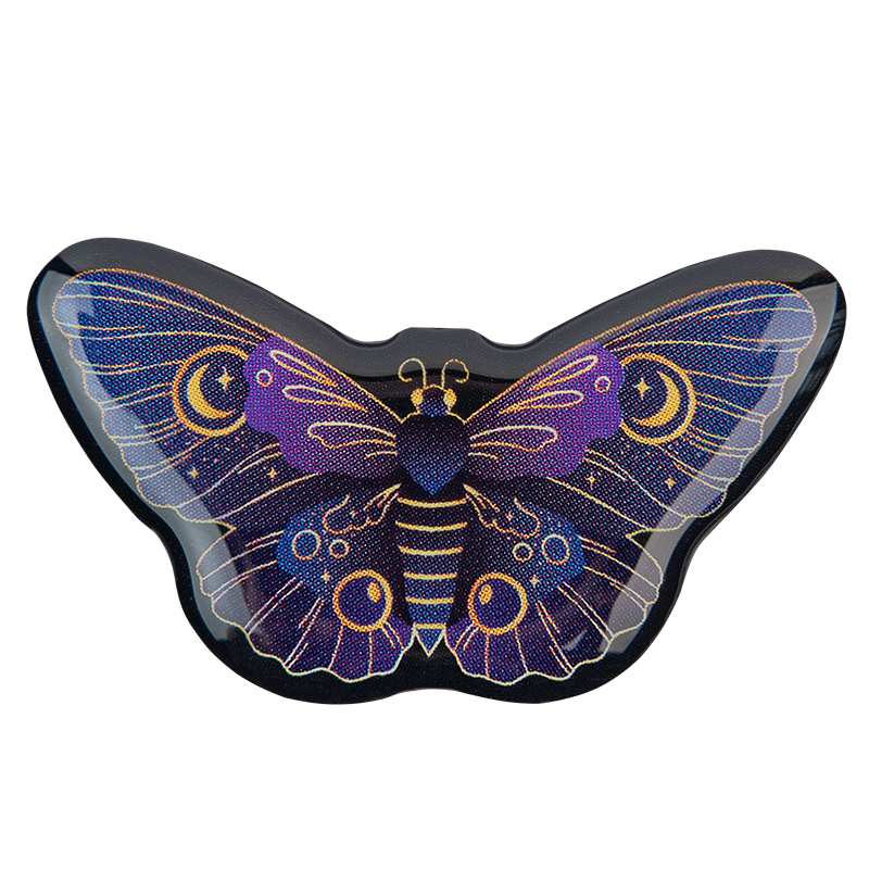 3D стикер "Бабочка фиолетовая"
