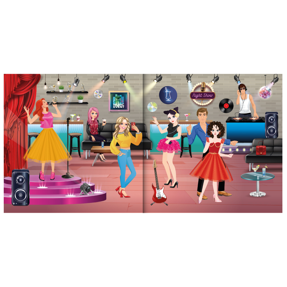 Издание для досуга "Stickerland" Микс с наклейками, РМ-87 2