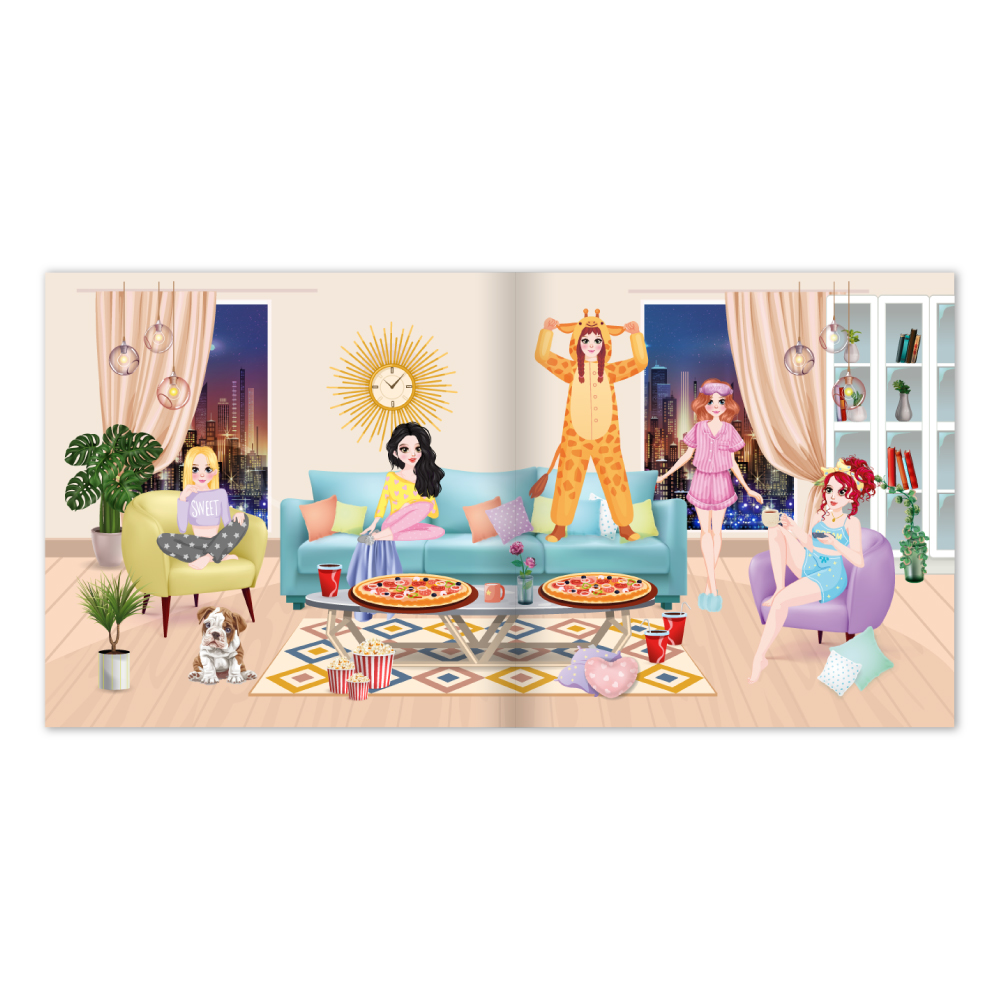 Издание для досуга "Stickerland" Микс с наклейками, РМ-87 4