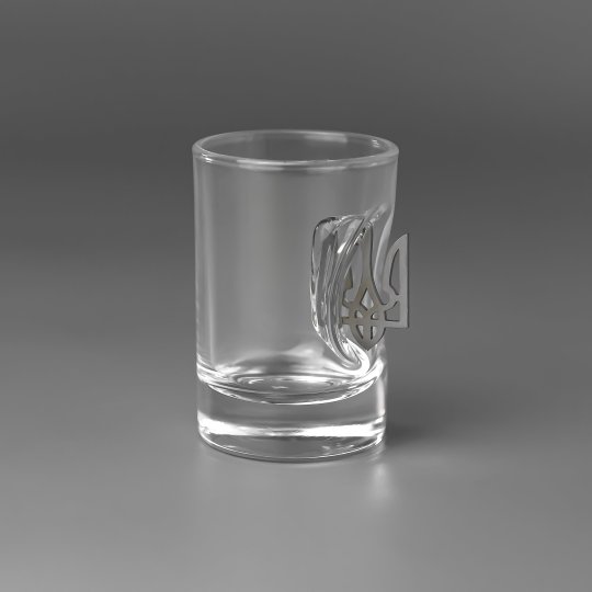 Набор рюмок MIX (шар/герб/лимонка), 3 шт, 50 мл, VSKLO 3