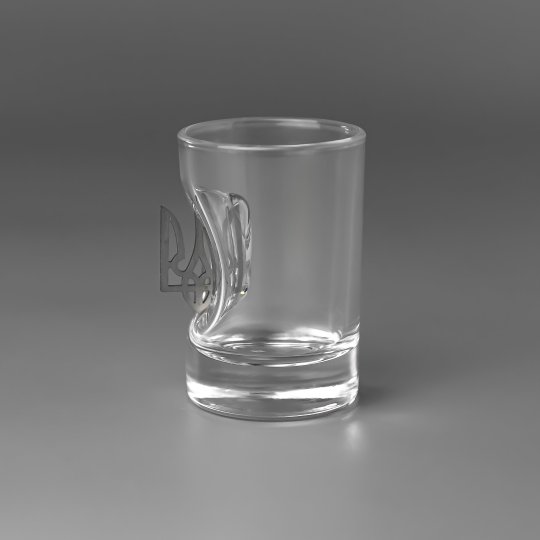 Набор рюмок MIX (шар/герб/лимонка), 3 шт, 50 мл, VSKLO 4