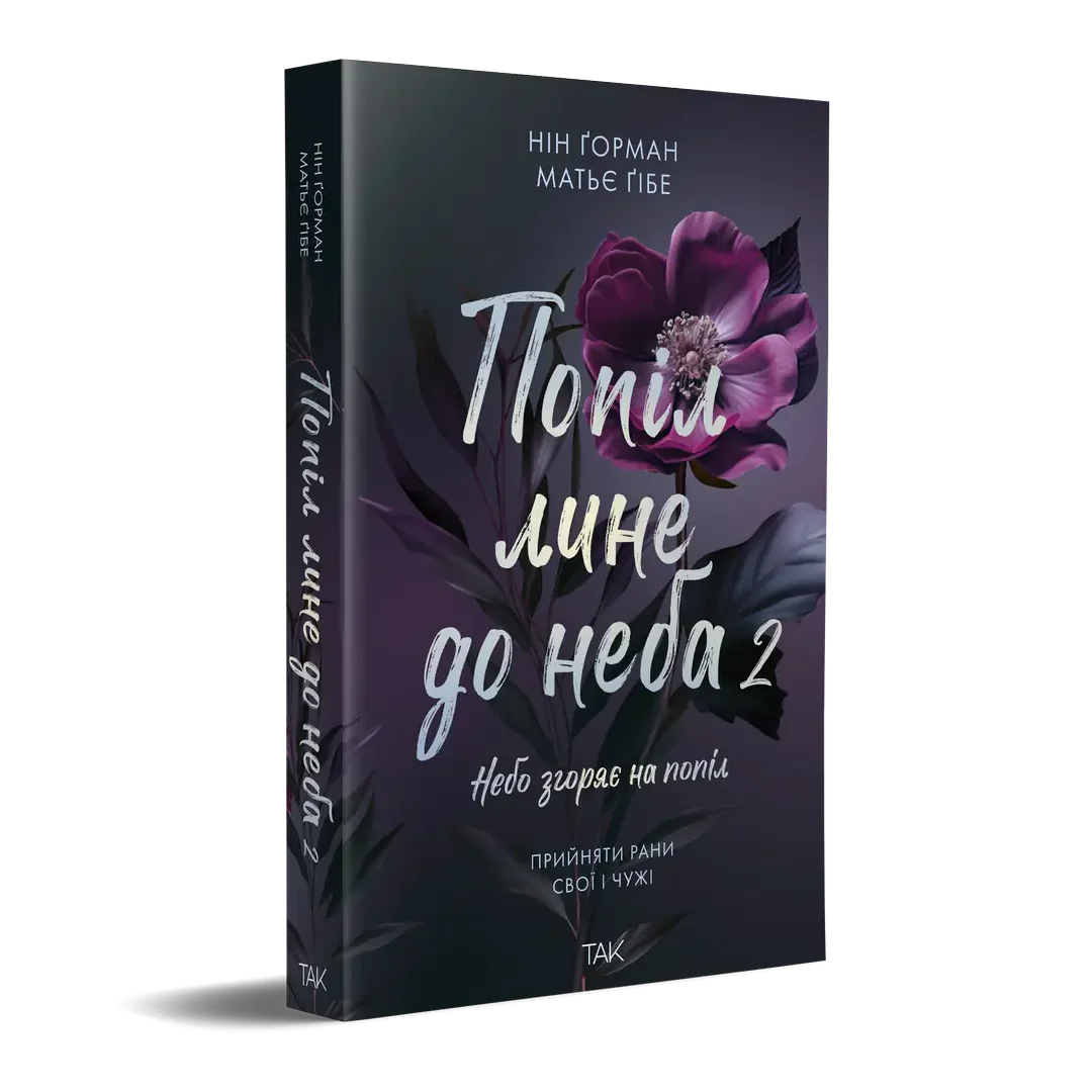 Книга "Пепел несется к небу. Том 2. Матье Гибе, Нин Горман" (у) (1143) 1