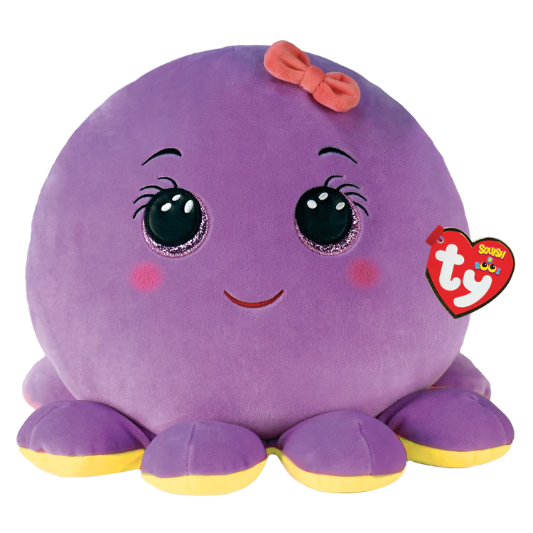 Игрушка мягкая TY Squish-a-Boos Осьминожек "Octopus" 20 см, 39242