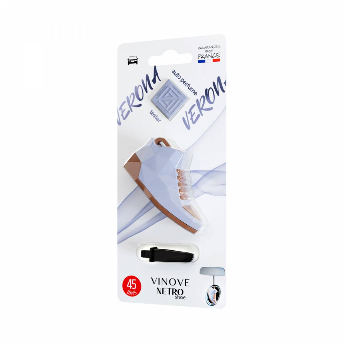 Ароматизатор для автомобіля Верона Vinove колекція Нетро взуття, V24-18