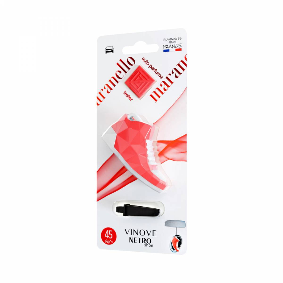 Ароматизатор для автомобіля Маранелло Vinove колекція Нетро взуття, V24-16