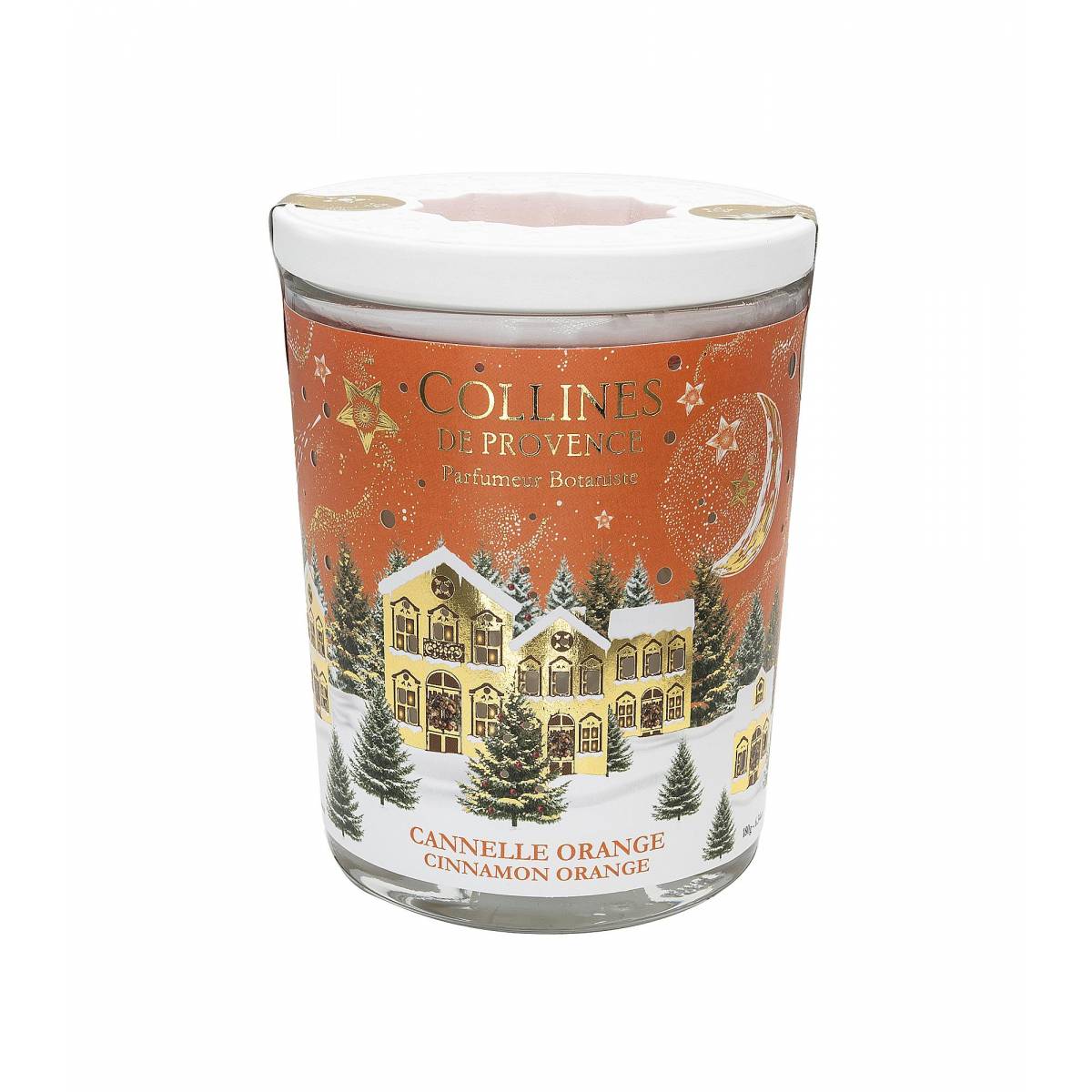 Подарунковий набір "Зоряна ніч" Collines de Provence: дифузор Зоряна ніч 100 мл, свічка Апельсин-кориця 180 г, A2502SN 4