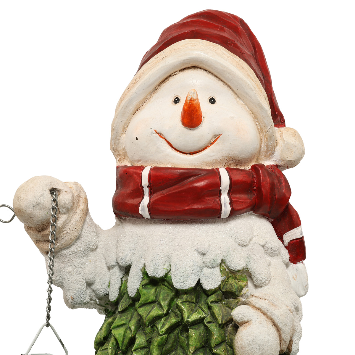 Новорічна фігурка Сніговик 50 см з ліхтарем, NY01-331 4