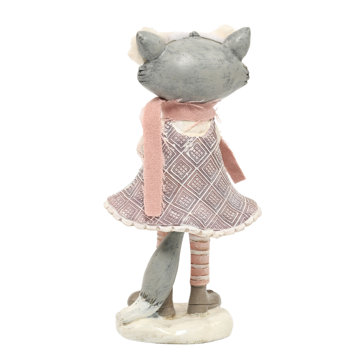 Фігура декоративна "Лисичка з ялинкою" 18 см, 831-175 3