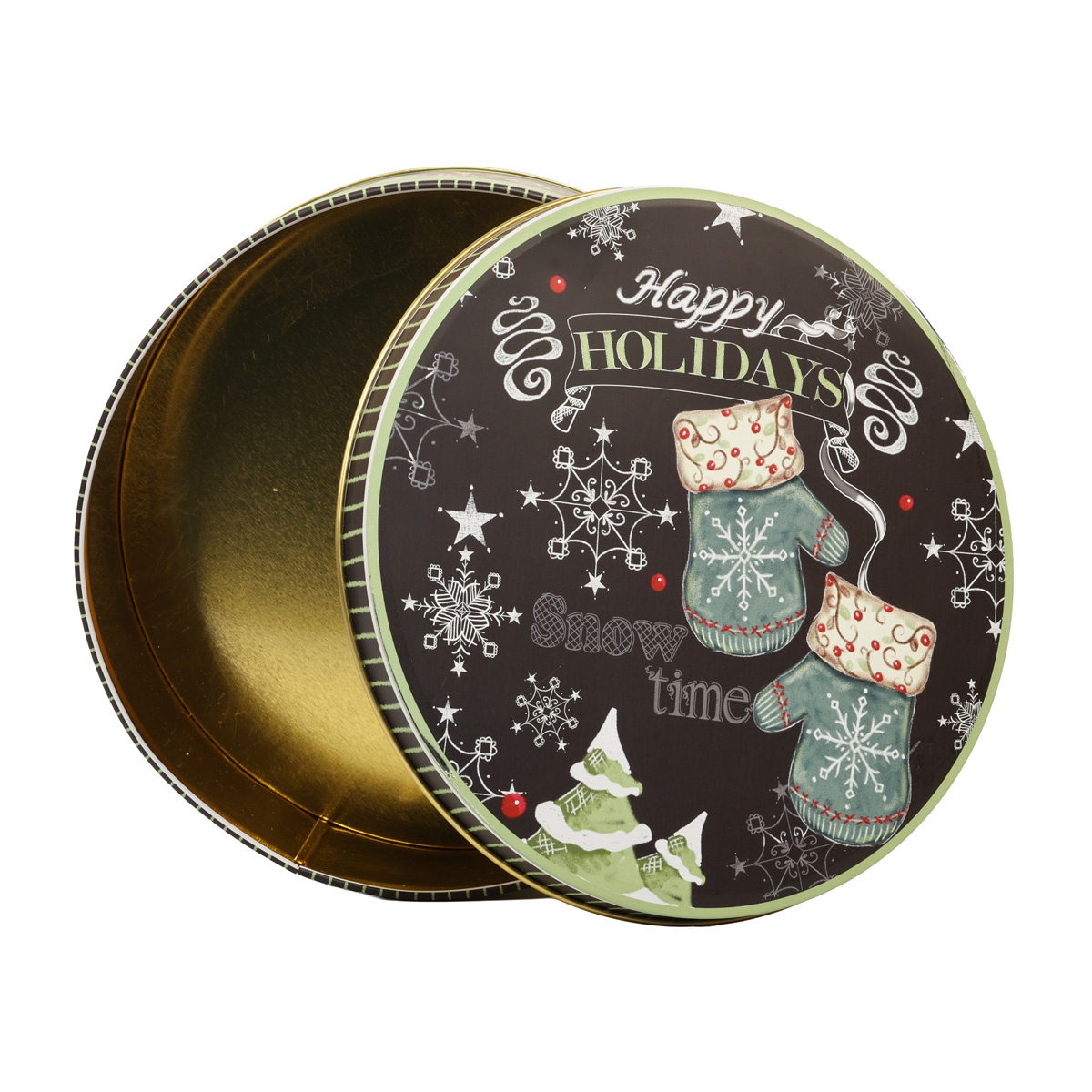 Подарункова коробка бляшана велика, 63-1200 1