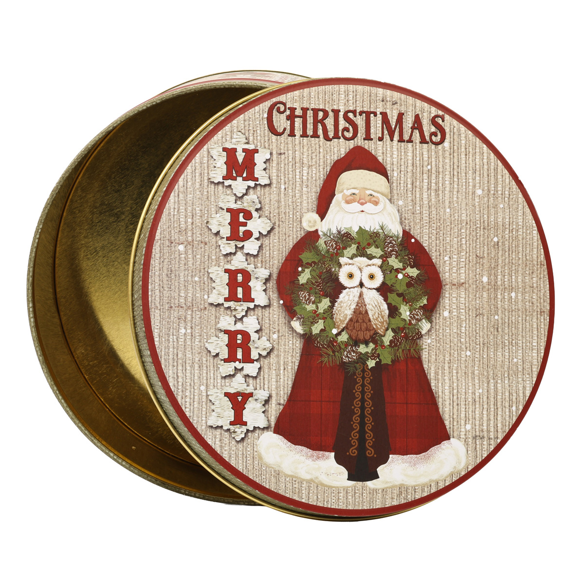 Подарункова коробка бляшана велика, 63-1217 1