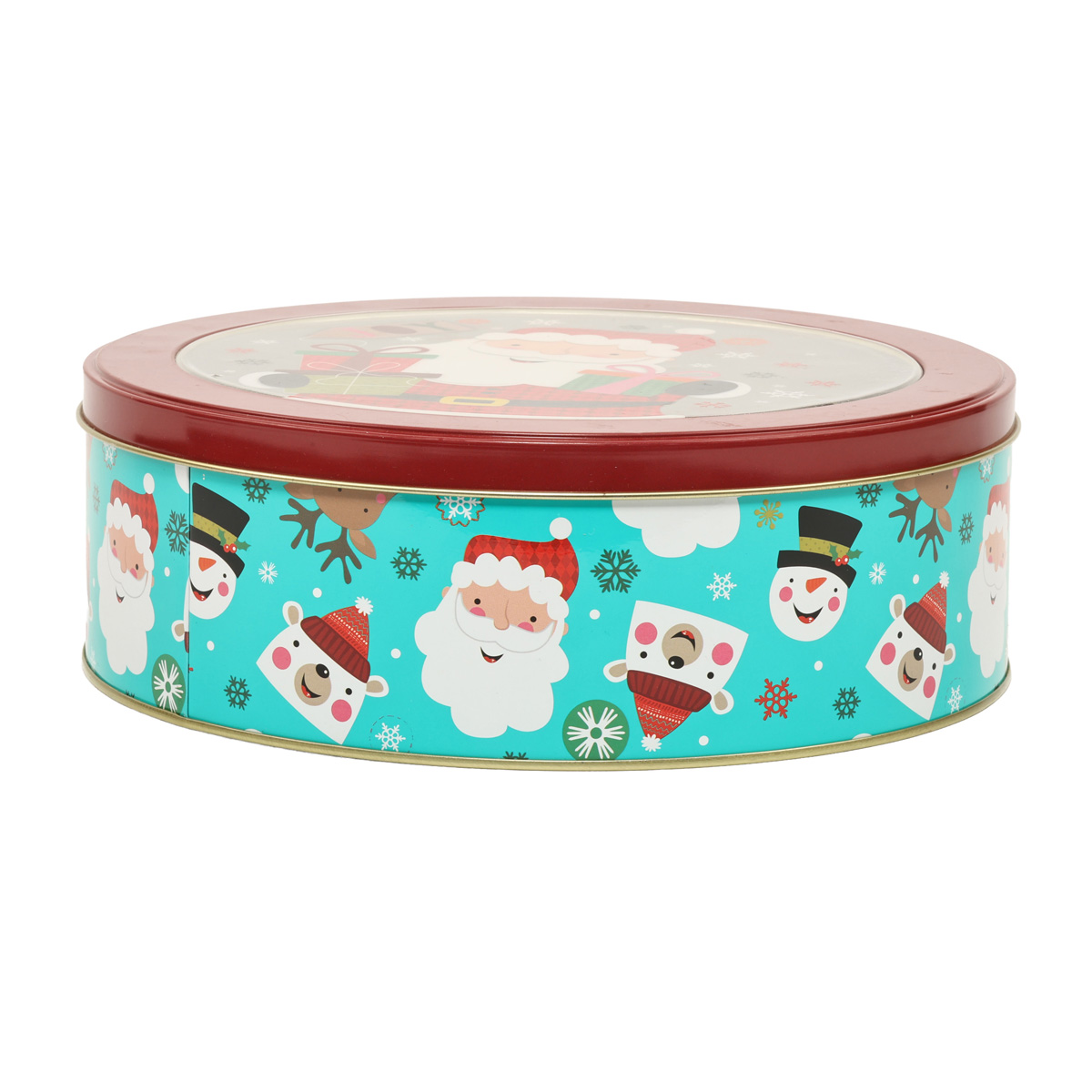 Подарочная коробка жестяная большая, 63-890