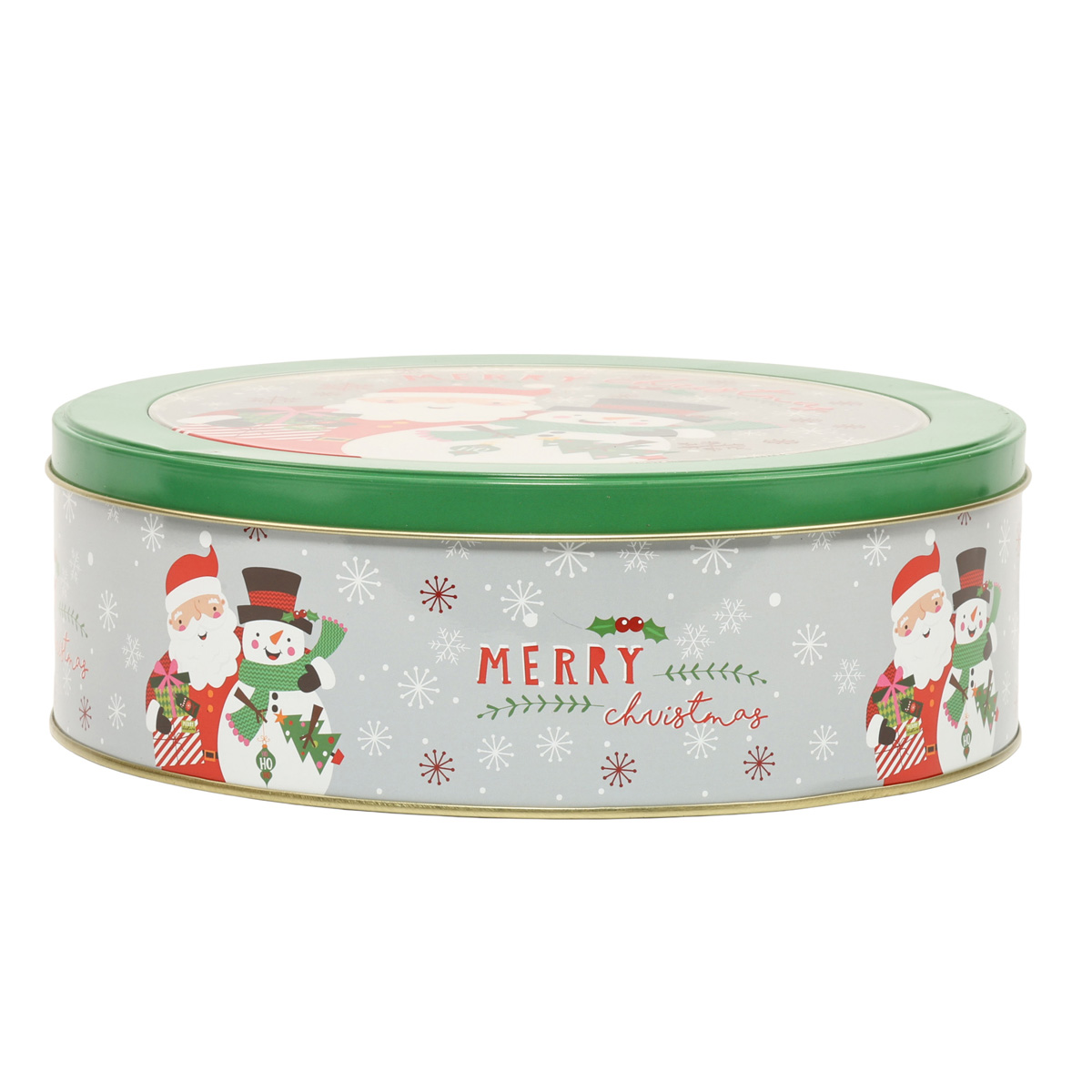 Подарочная коробка жестяная большая, 63-913