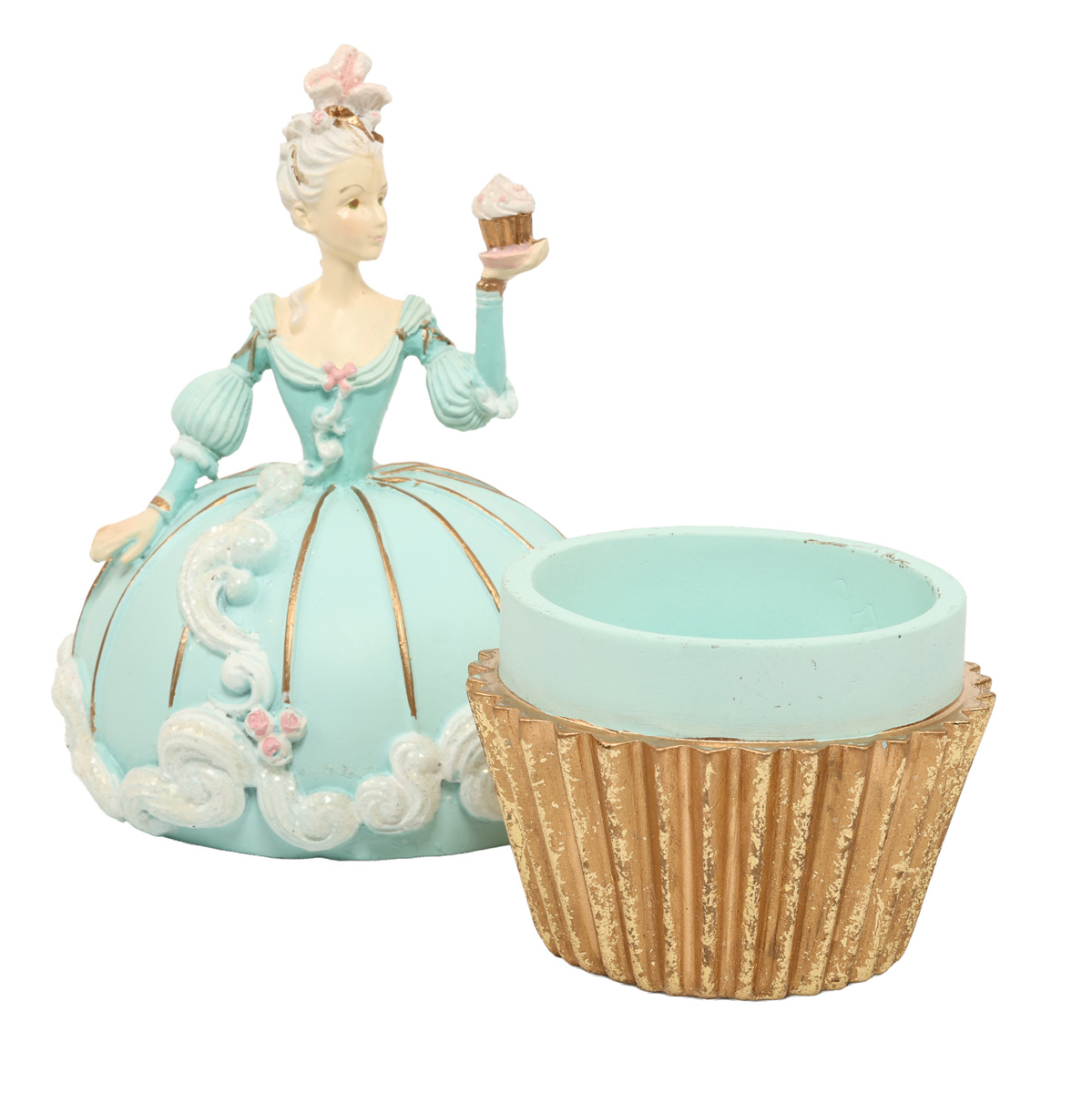 Шкатулка декоративная "Принцесса-капкейк" 15,5 см, 2 дизайна, 838-395 8