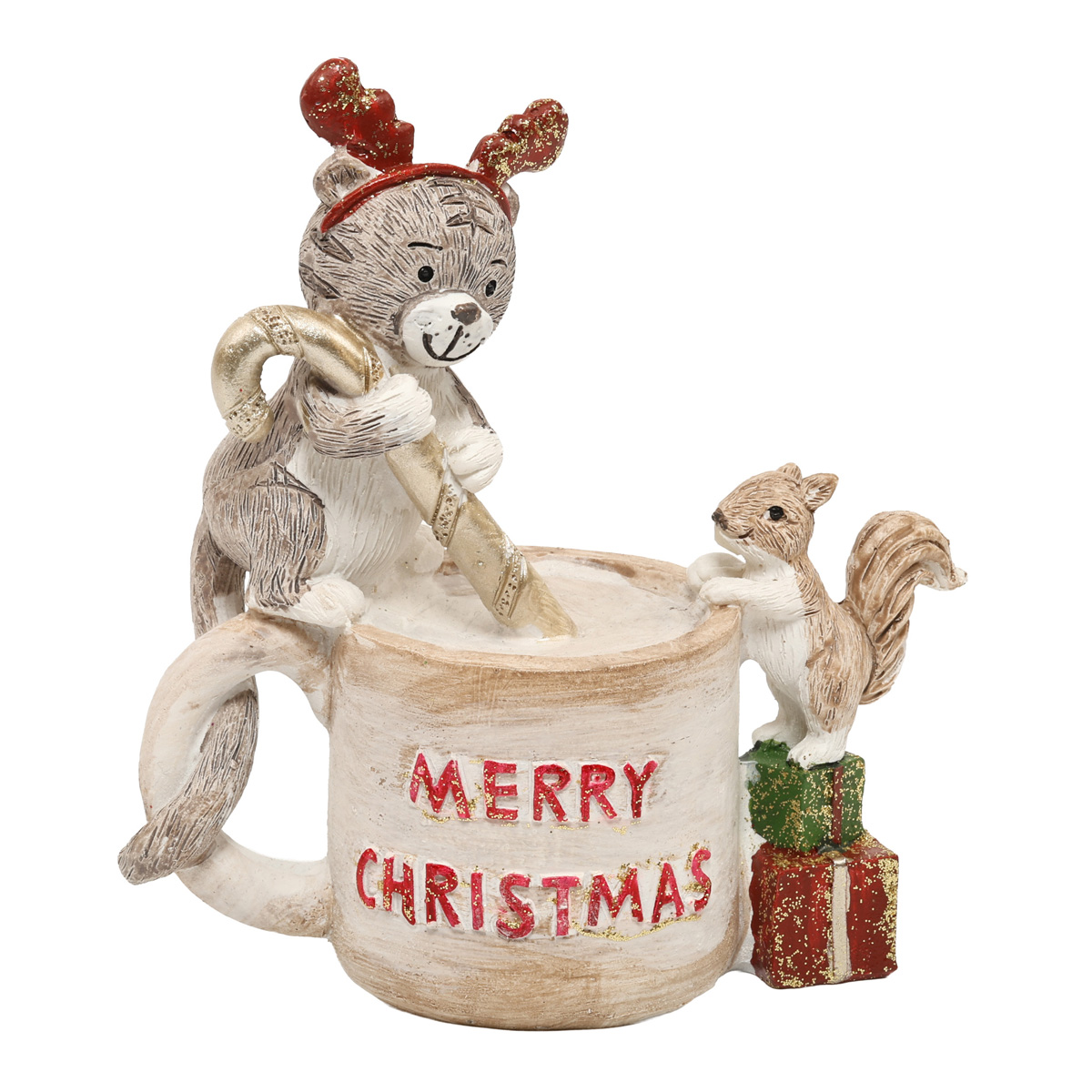 Фигурка декоративная "Рождественское какао" 12 см, 192-171