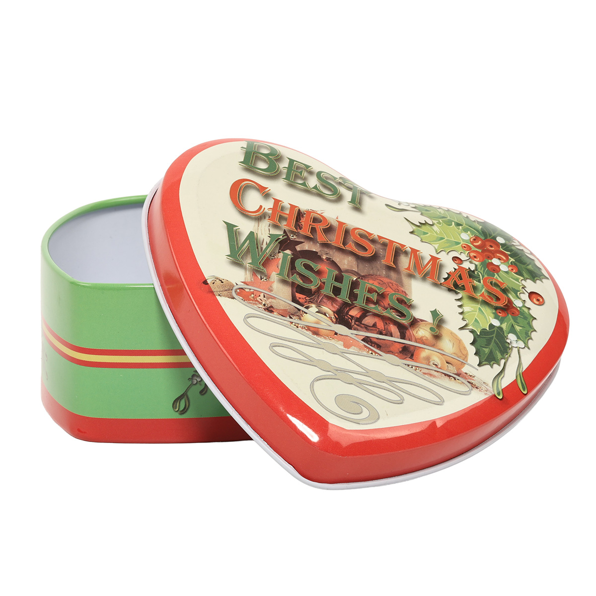 Подарочная коробка жестяная большая сердце, 6-8719-285 1