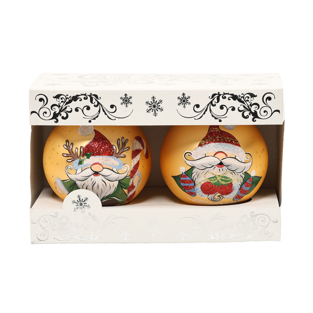 Набор елочных шаров "Гномы-Волшебники"