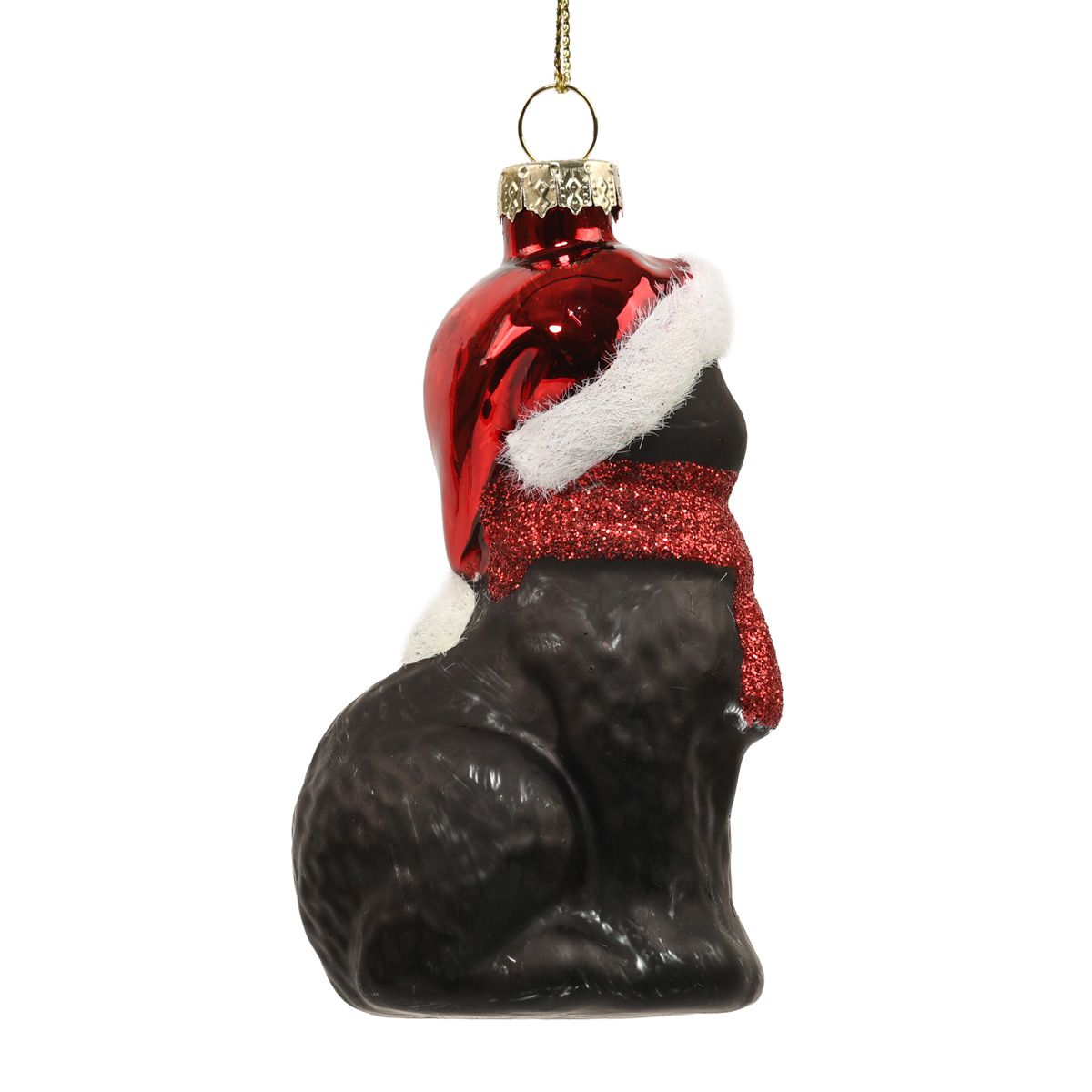 Ялинкова прикраса "Кіт у шапці" 4,8*5,7*10 см, YQ1406922 3