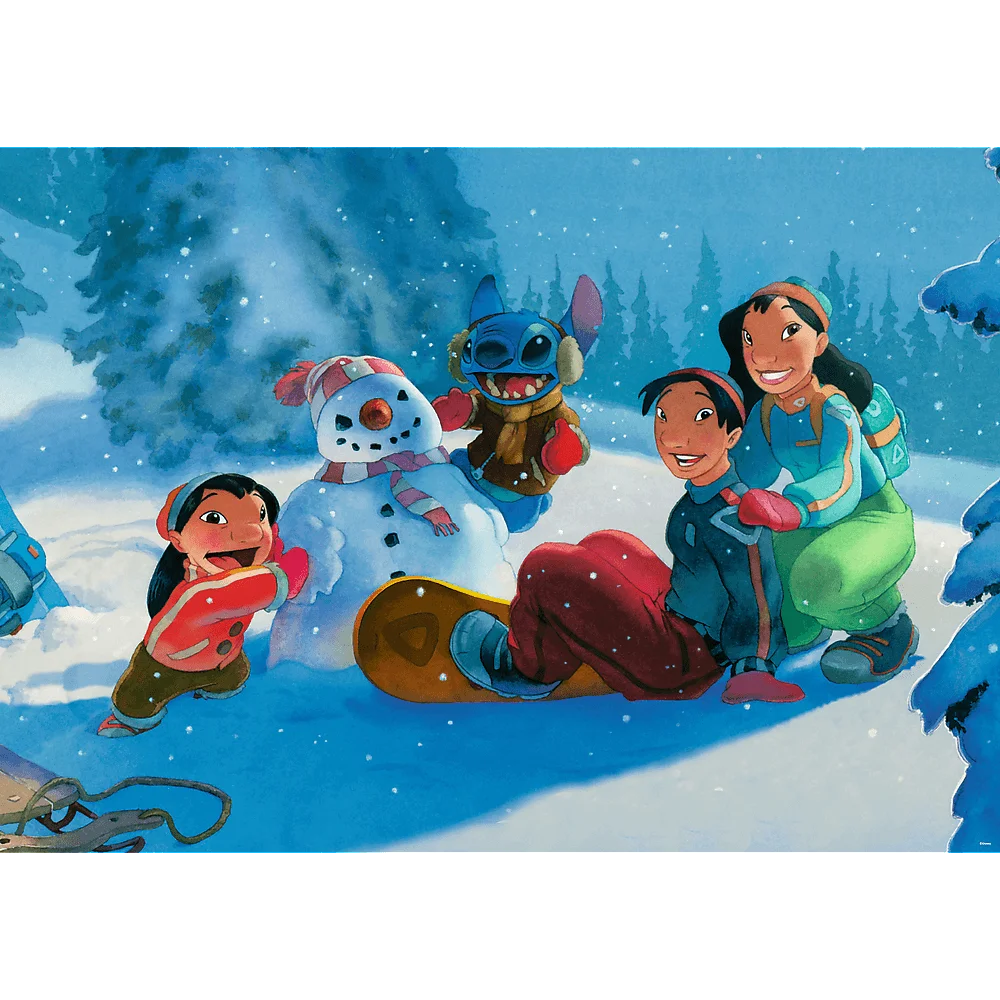 Пазл "1000 Премиум Плюс" - Рождественский Стич, Trefl, 12100 2