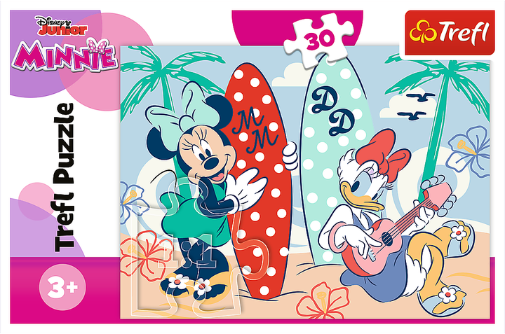Пазл "30" - Mickey&friends, Красочная Минни, Trefl, 18302 2
