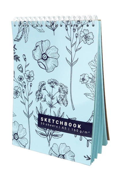 Блокнот "Colour vibes sketchbook"Ice, А5, TM 4Profi, 52034 2