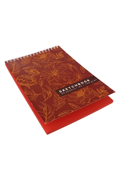 Блокнот "Colour vibes sketchbook"Scarlet, А5, TM 4Profi, 14129 3