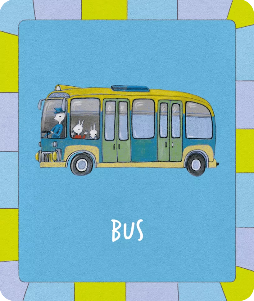 Набір карток. Baby collection. The first words" (а/у) (0219) 1