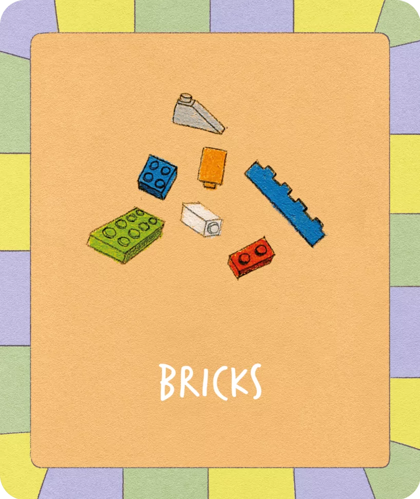 Набір карток. Baby collection. The first words" (а/у) (0219) 3