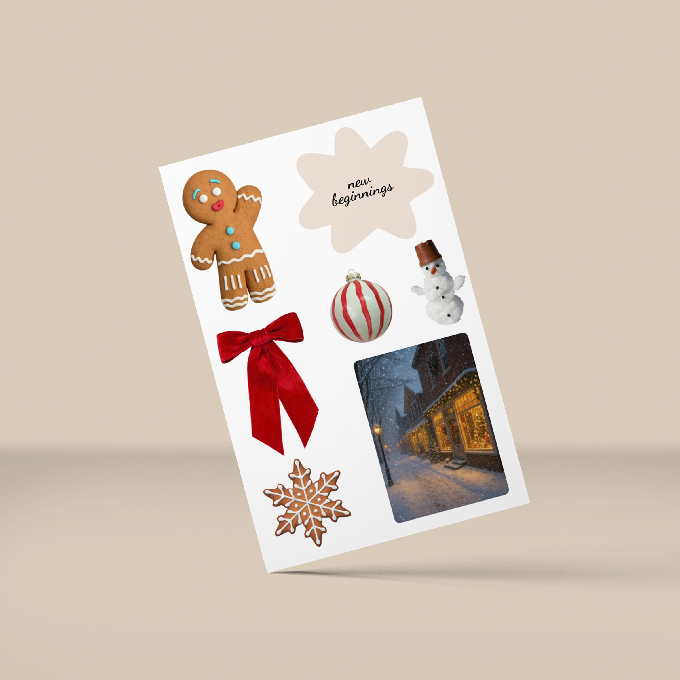 Стикерпак 3D А7 "New year" Cobart 1