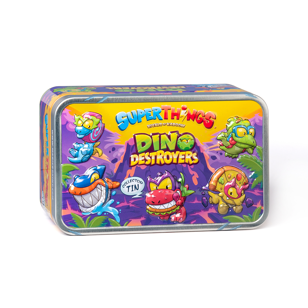 Игровой набор SUPERTHINGS S – ДИНО РАЗРУШИТЕЛИ (5 экскл. фигурок), PSTSD48TIN60