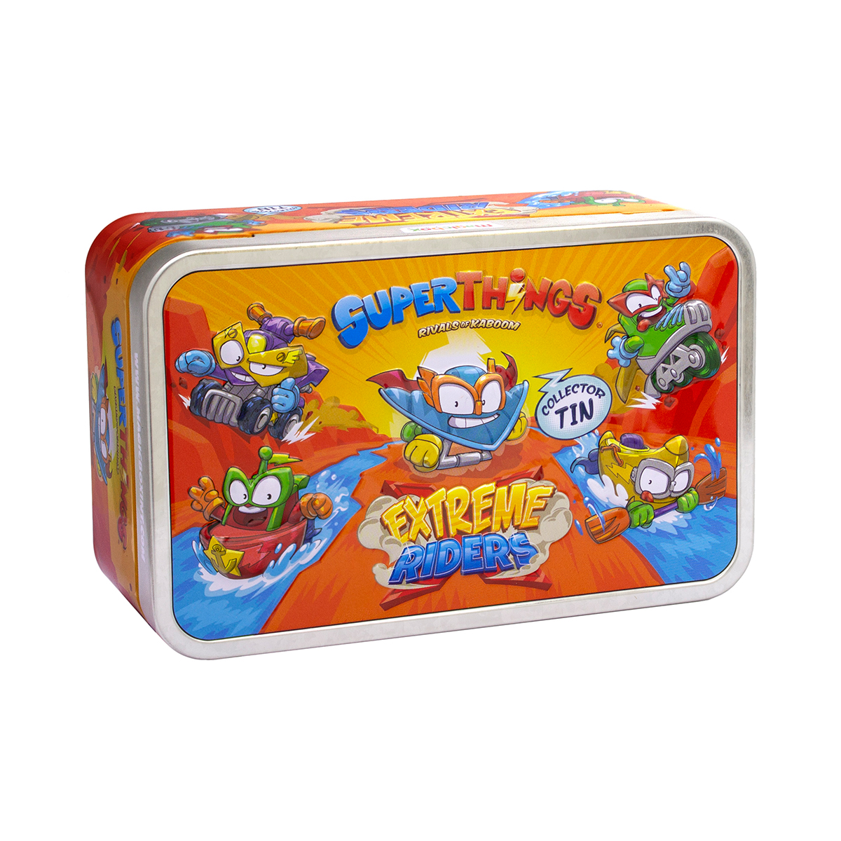 Игровой набор SUPERTHINGS серии «Rivals of Kaboom» – ЭКСТРЕМАЛЬНЫЕ ГОНЩИКИ (5 экскл. фигурок), PSTSD48TIN40