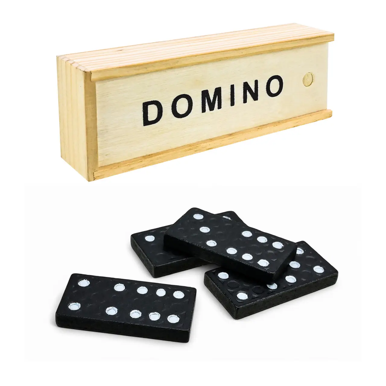 Гра настільна "Доміно" у короб. 15*5*3.2 см, 4007