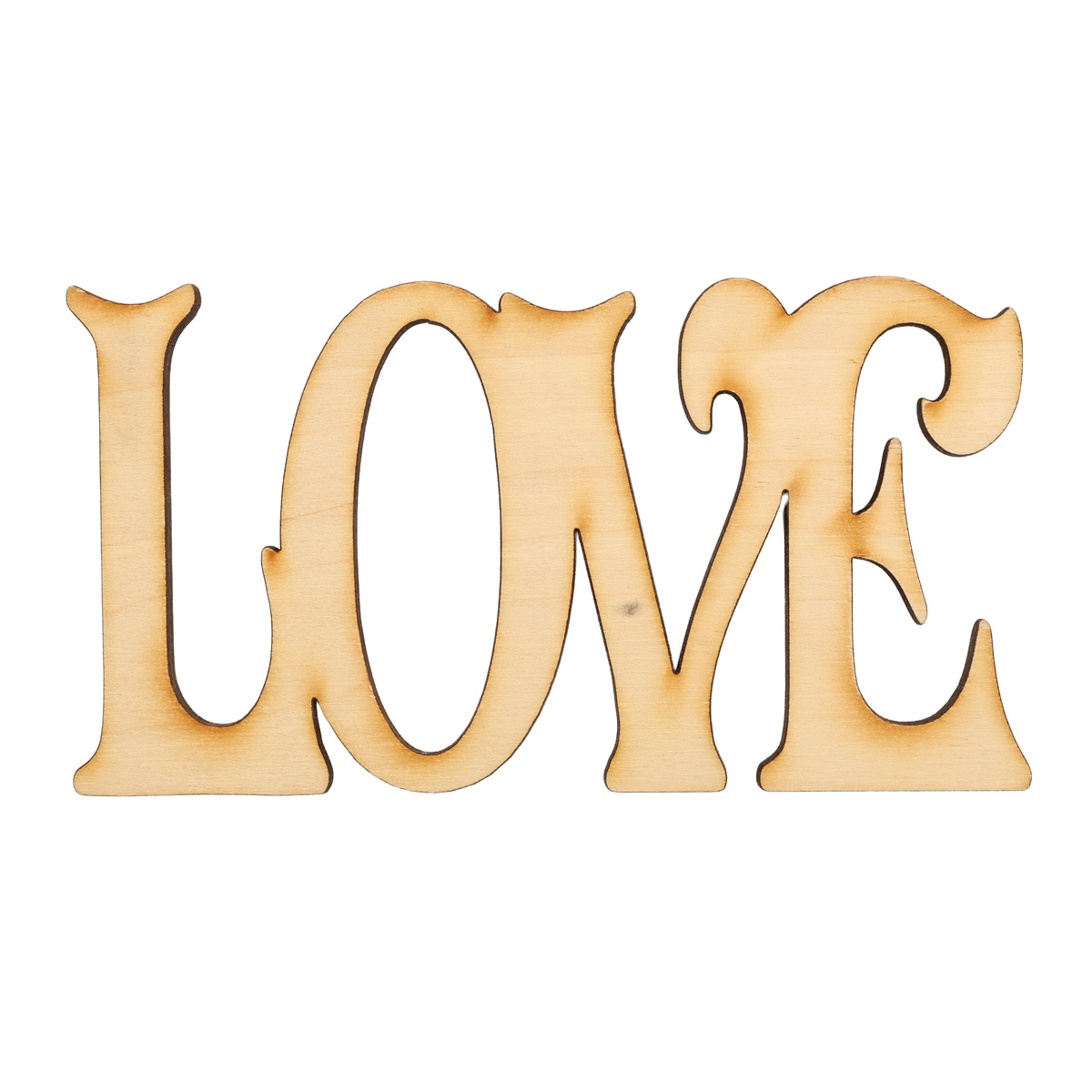 Заготівка дерев`яна День Валентина 4 мм/80*150 мм, ДСВ 146