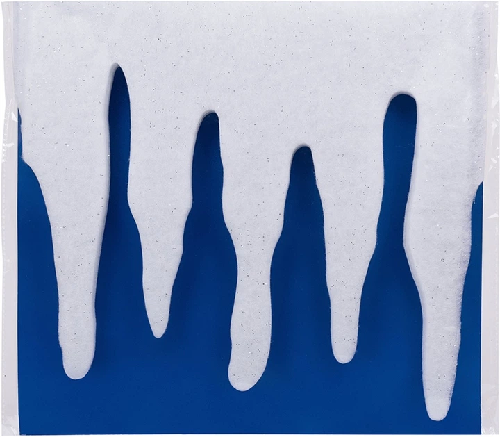 Гірлянда декоративна Novogod`ko "Бурульки" 2 м, синтепон, гліттер, 974197