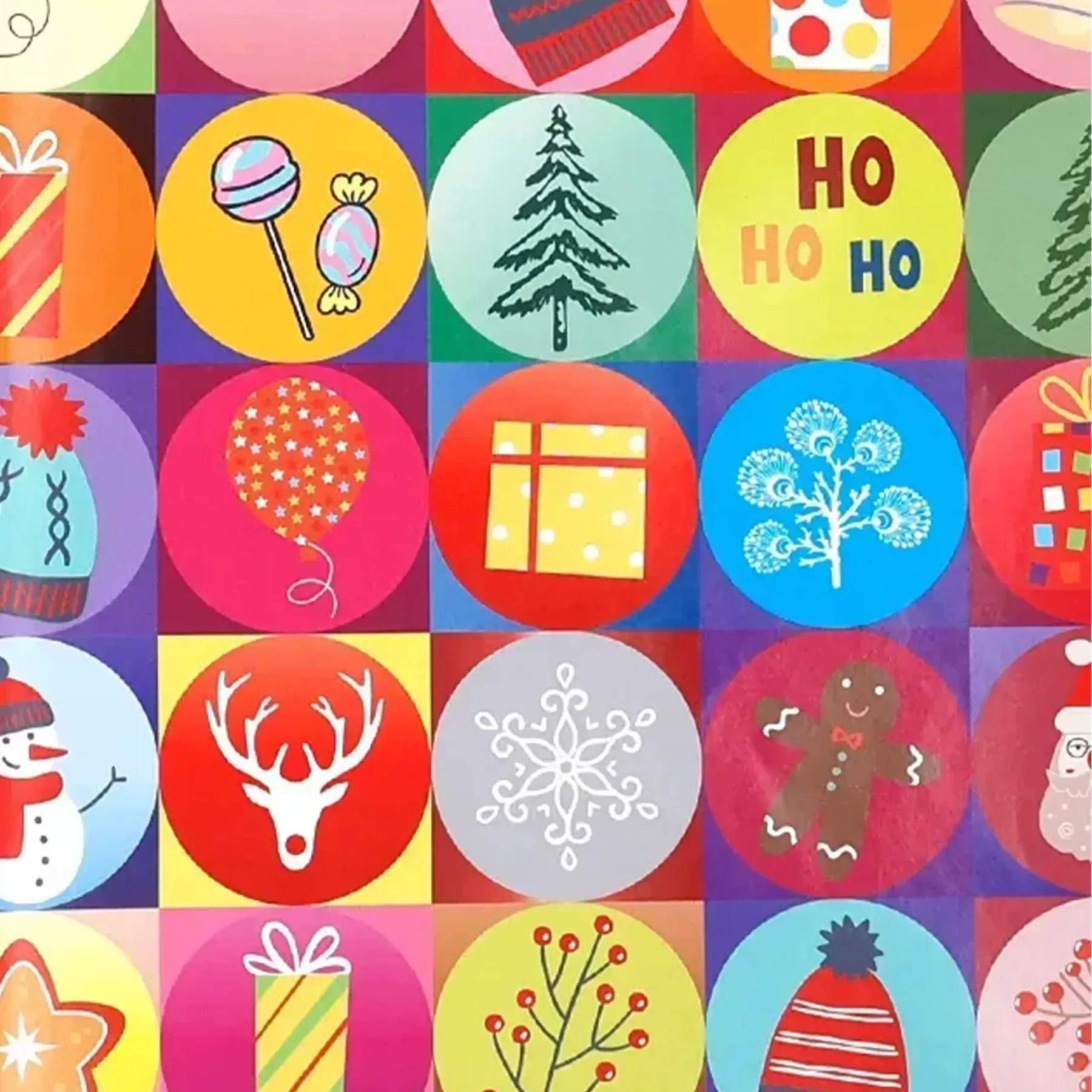 Бумага для упаковки подарков НР, 0,7*1 м, 3219