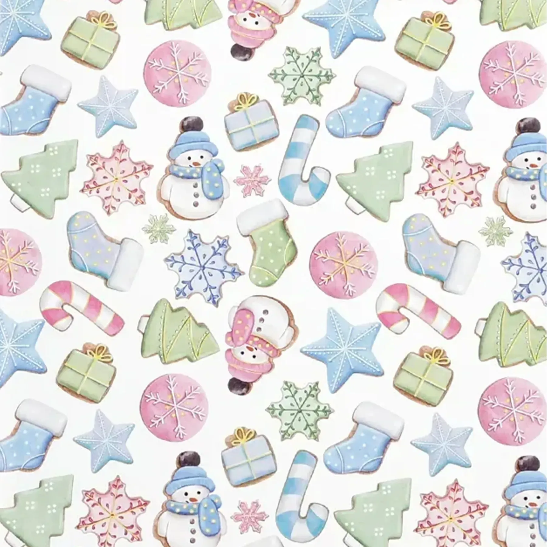 Бумага для упаковки подарков НР, 0,7*1 м, 3585