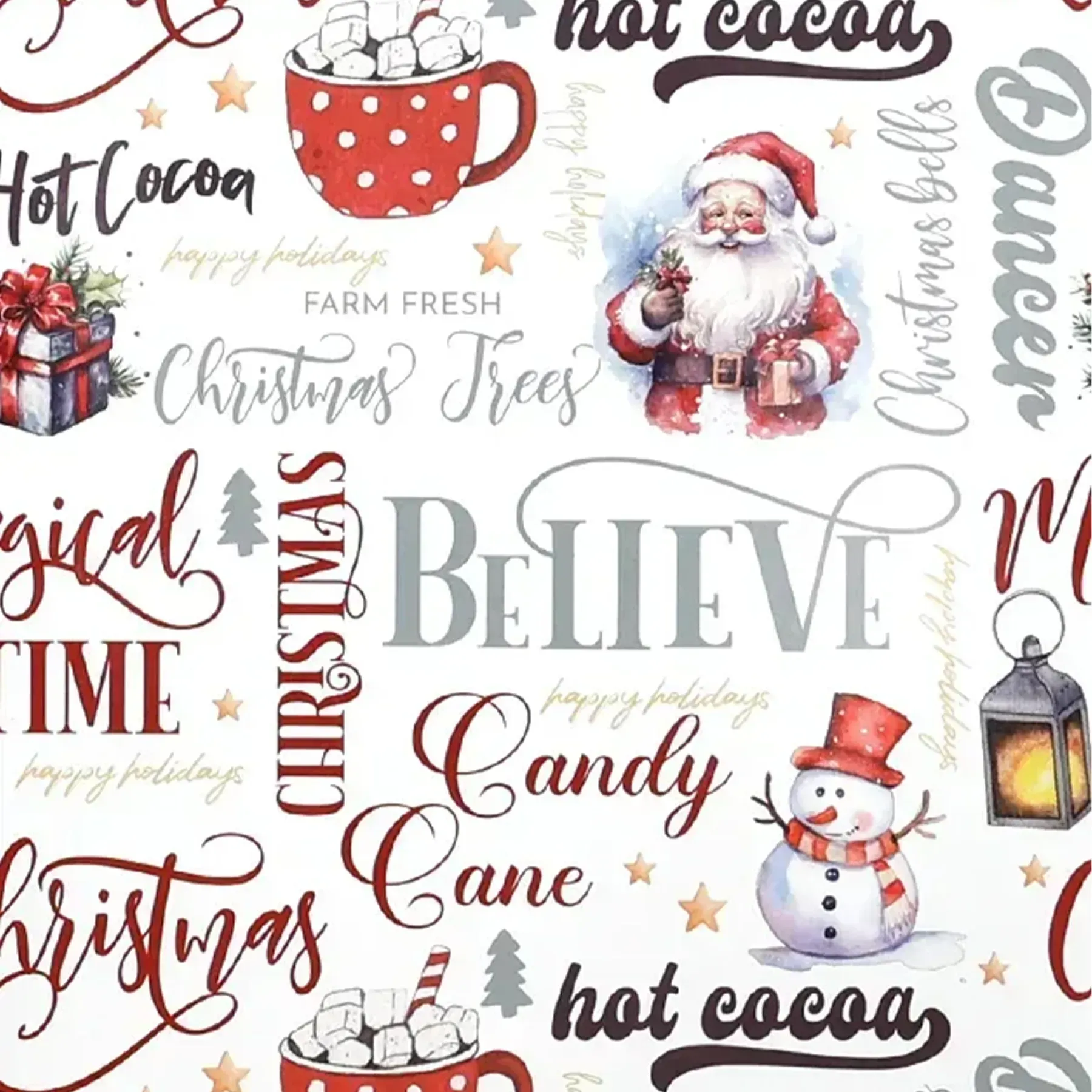 Папір для пакування подарунків НР, 0,7*1 м, 74209