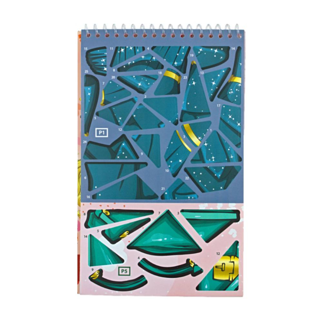 Стикербук по номерам "Fashion" Besties, 961036 2