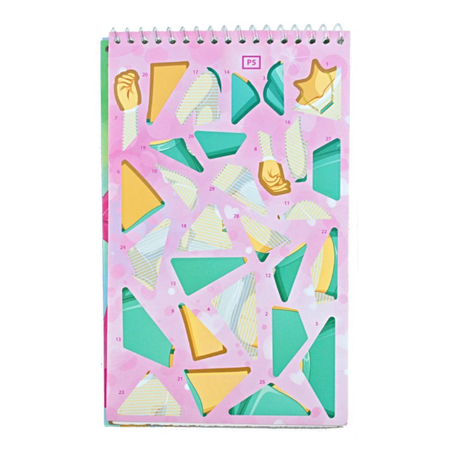 Стикербук по номерам "Summer" Besties, 961037 2