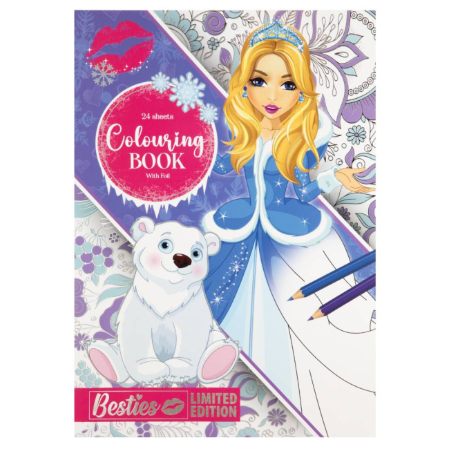 Розмальовка "Магія срібла" Besties, 961042