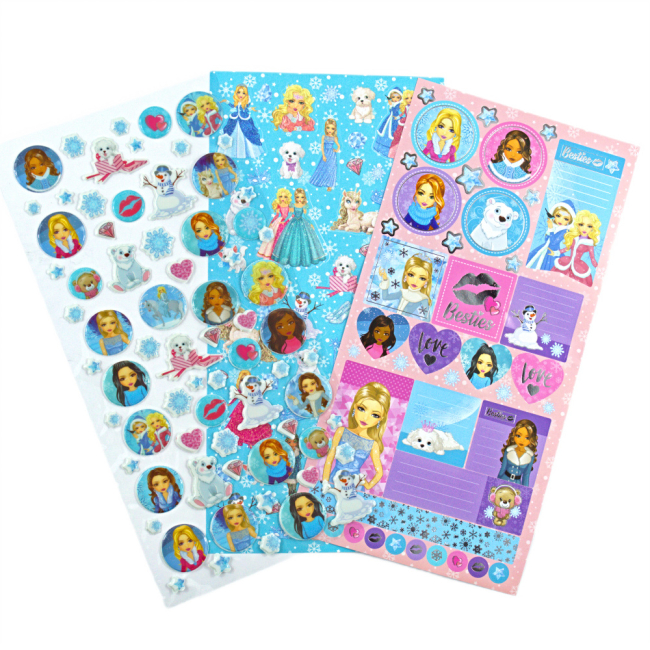 Набор наклейок "Волшебная зима" Besties, 961045 1