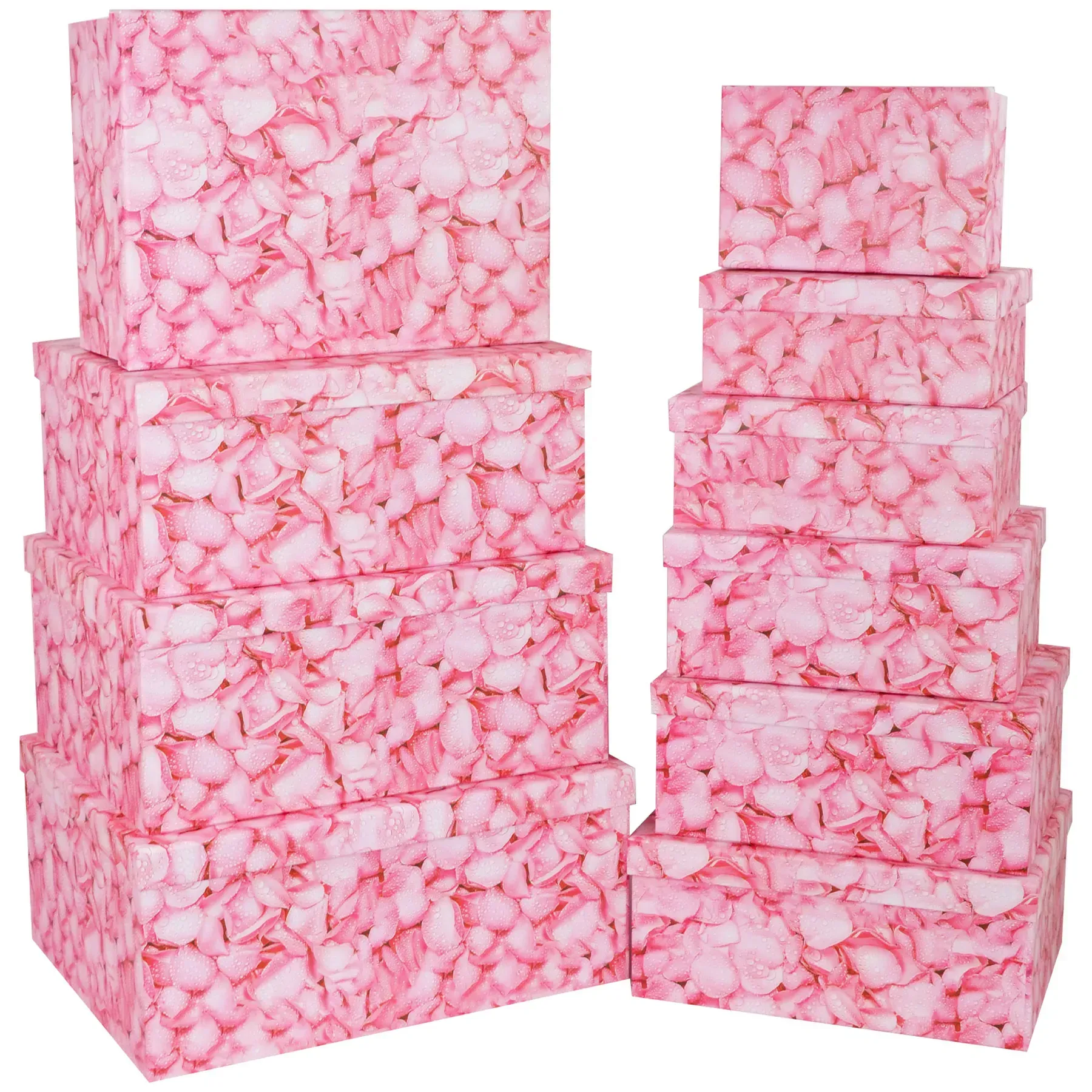 Подарочная коробка прямоугольная, "Лепестки роз", 37,5*29*16 см, 1110253110