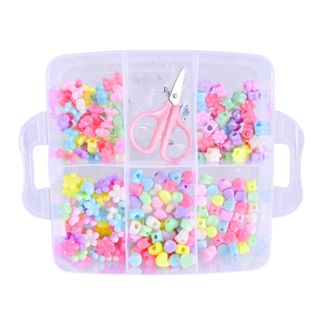 Набір для творчості з бісером і намистинами, триповерховий бокс, 330-148 2