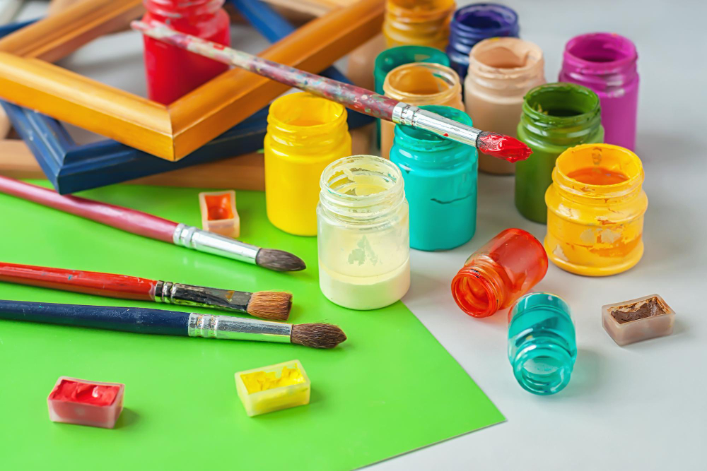 Дитячі фарби для малювання та творчості