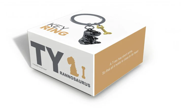 Брелок Metalmorphose "Dino with Bone" 2