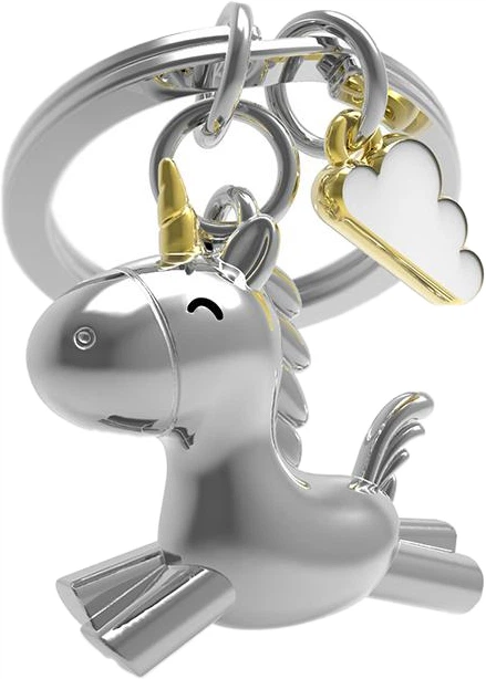 Брелок Metalmorphose "Flying Unicorn with Cloud Charm"