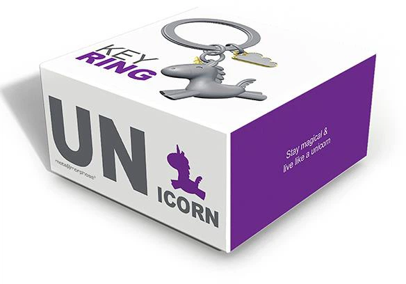 Брелок Metalmorphose "Flying Unicorn with Cloud Charm" 1