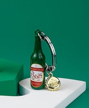 Брелок Metalmorphose "Green Beer Bottle" 1